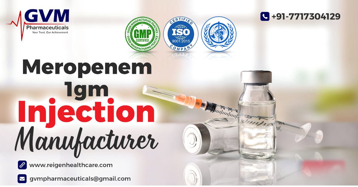 Meropenem 1gm Injection Manufacturer